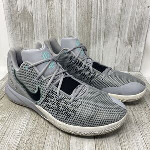 Nike Kyrie Flytrap 2 II Zoom Air Basketball Sneaker Grey AO4436 003 Mens Size 15
